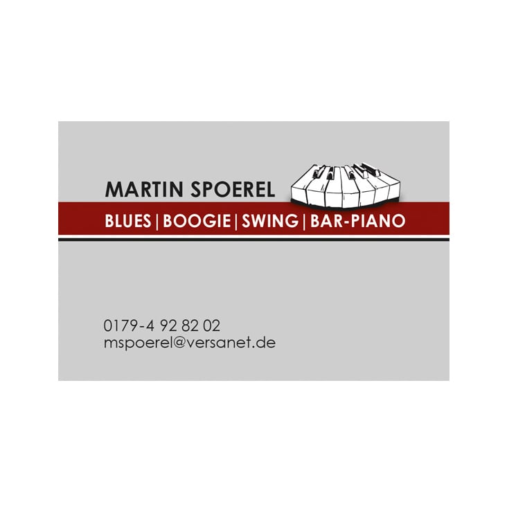 Martin Spoerel · Pianist