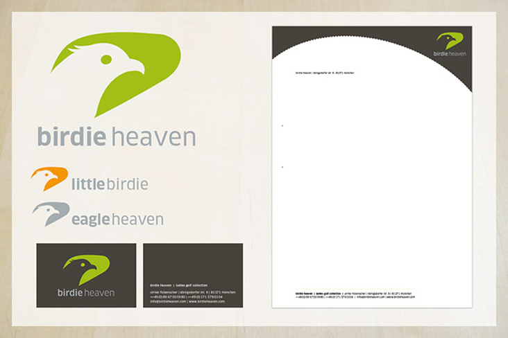 Birdie Heaven Geschäftsausstattung
