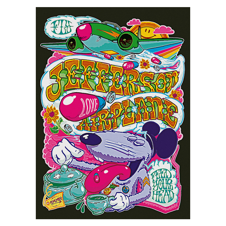 Jefferson Airplane – Poster & T-Shirt „The Dormouse“