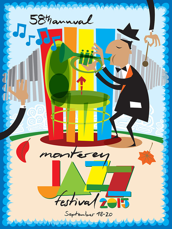 58th Annual Monterey Jazz Festival / Poster