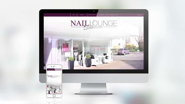 Nail Lounge Website