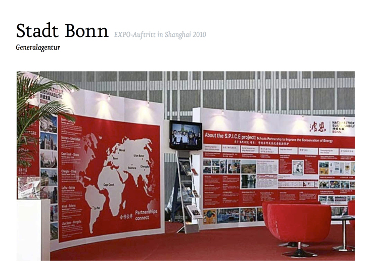 Stadt Bonn – EXPO-Auftritt Shanghai