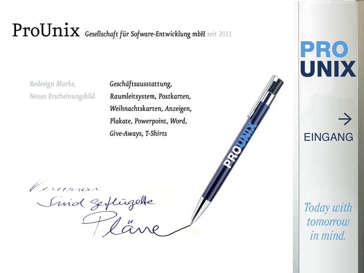 ProUnix Softwareentwicklung GmbH – Corporate Design