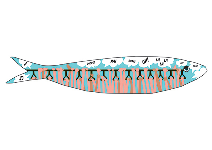 „Packed like sardines“, competition & exhibition „Festas de Lisboa 2014“