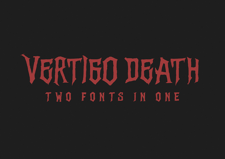 Vertigo Death – Font