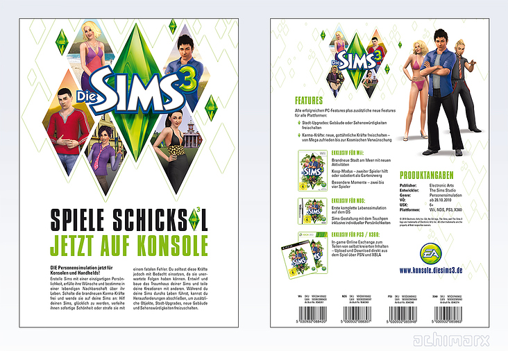 Die Sims3 Konsole