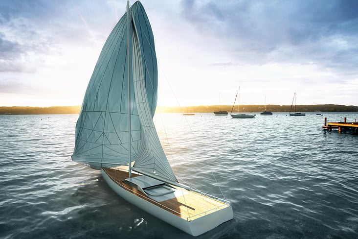 Yacht Rendering 2015