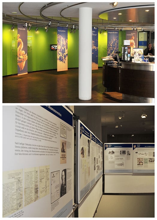 Ausstellung 100 Jahre Museum Starnberger See: Konzeption, Typografie, Illustration
