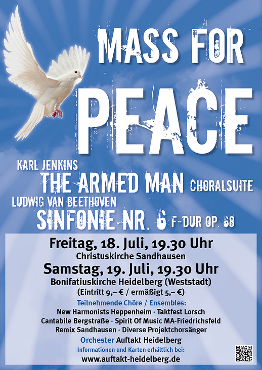 Plakat »A Mass For Peace«