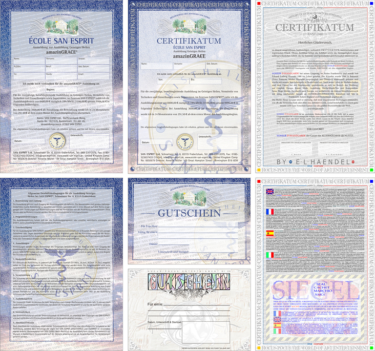 Zertifikate, Gutscheine etc. (Größtmöglicher Kopierschutz vom Papier Original)