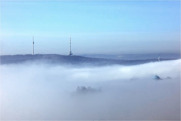 Morgennebel am Götzenberg