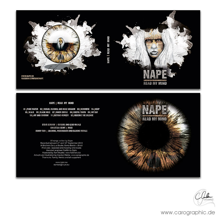 Vinyl Cover – Band Nape – by carographic