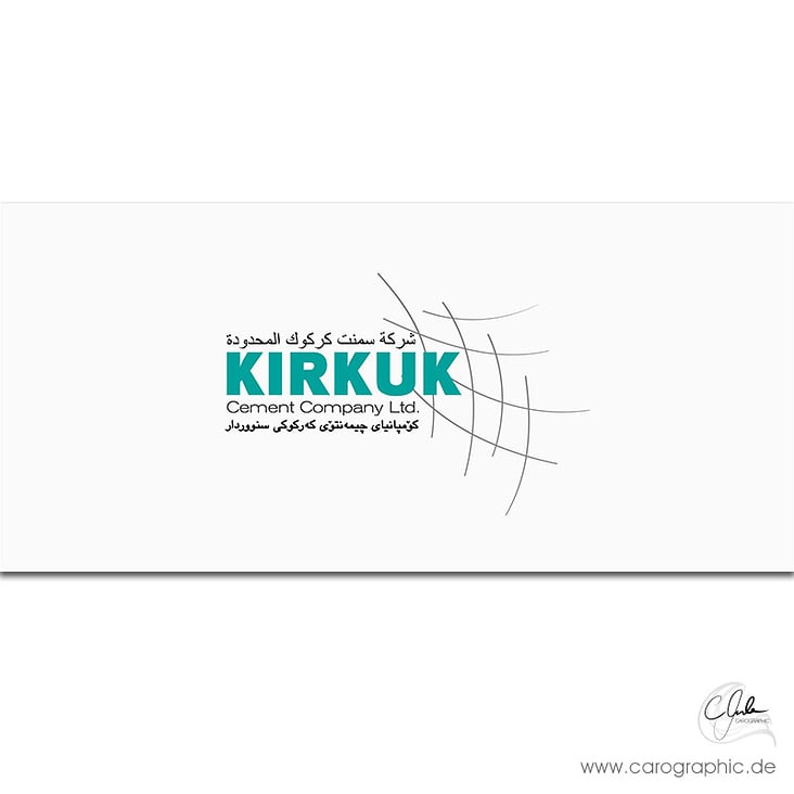 Logo  Design – Zementfabrik Irak – by carographic