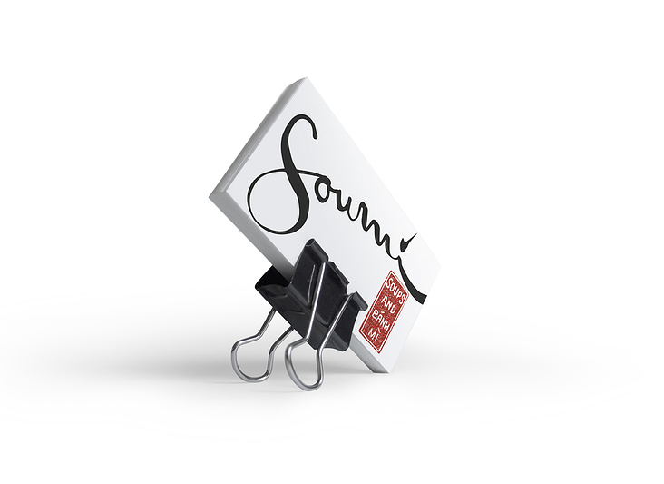 Soumi Logo und Visitenkarte