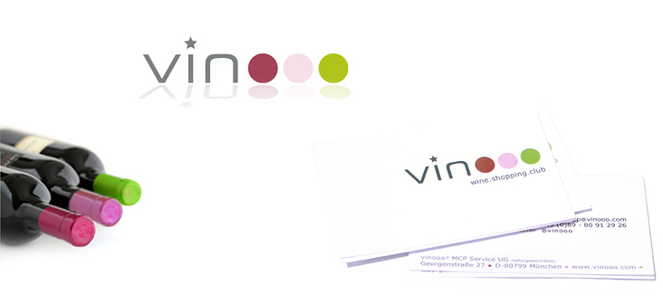 vinooo // Logo, online Shop