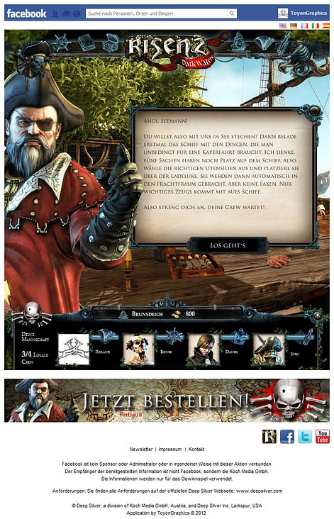 Facebook – App Treasures | Risen 2