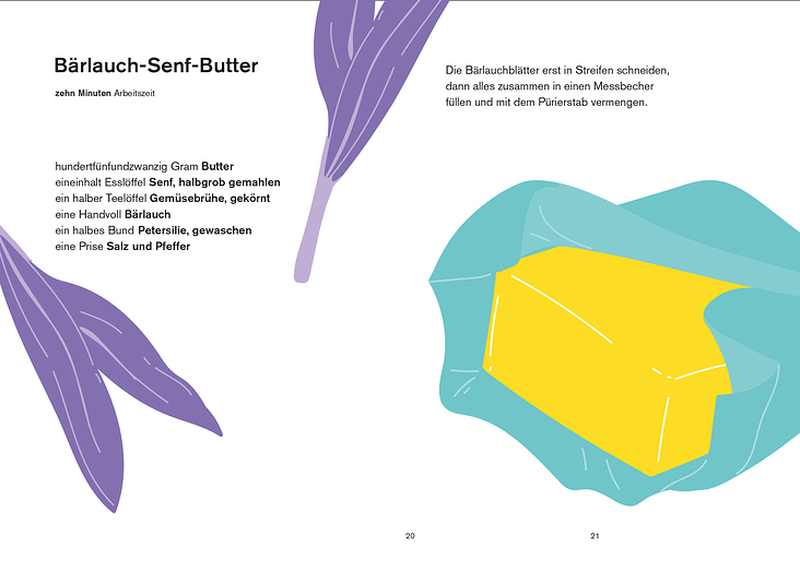 Bärlauch-Senf-Butter