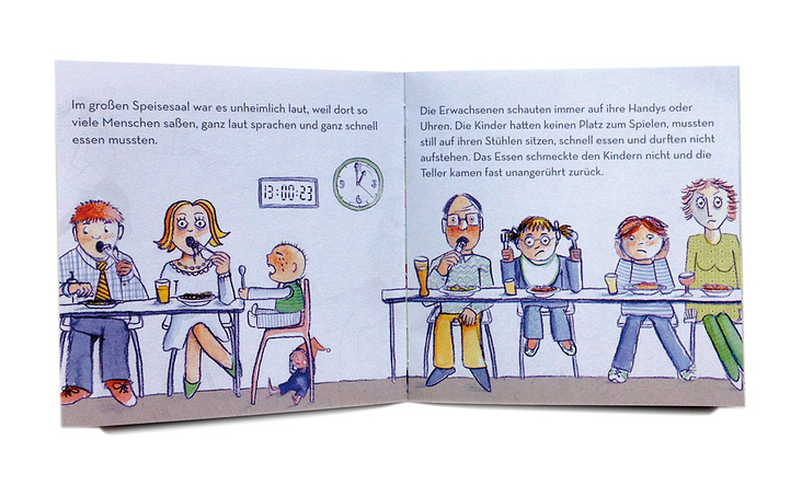 Illustration »Bernie und seine Erlebnisküche«