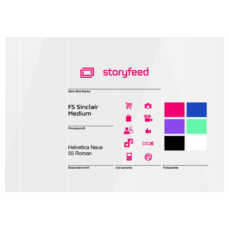 storyfeed – Corporate Design