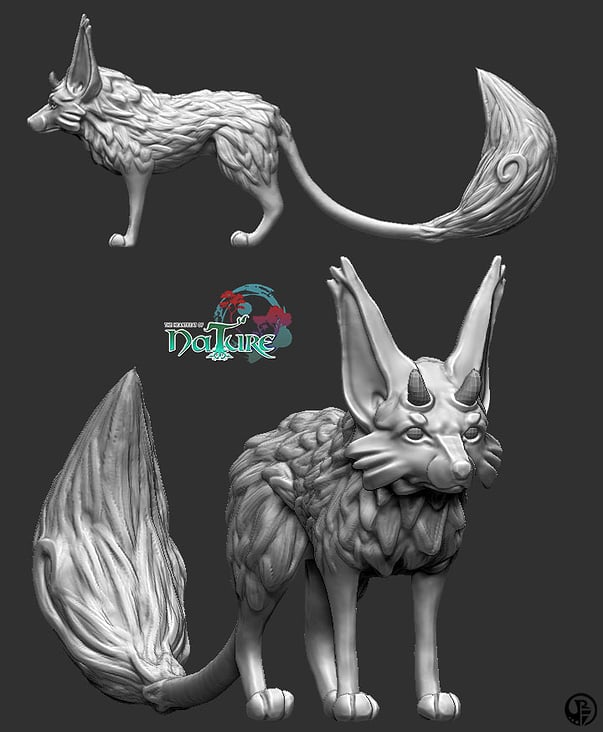 Creature – Fox (personal project)