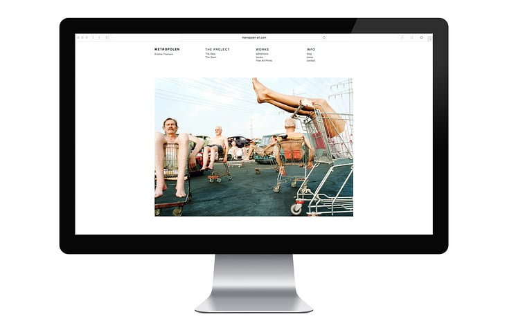 Website concept and development for Metropolen