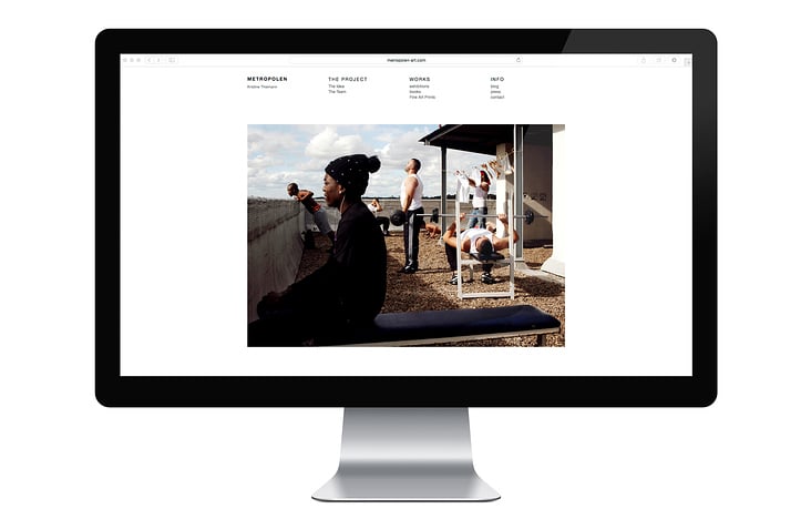 Website concept and development for Metropolen
