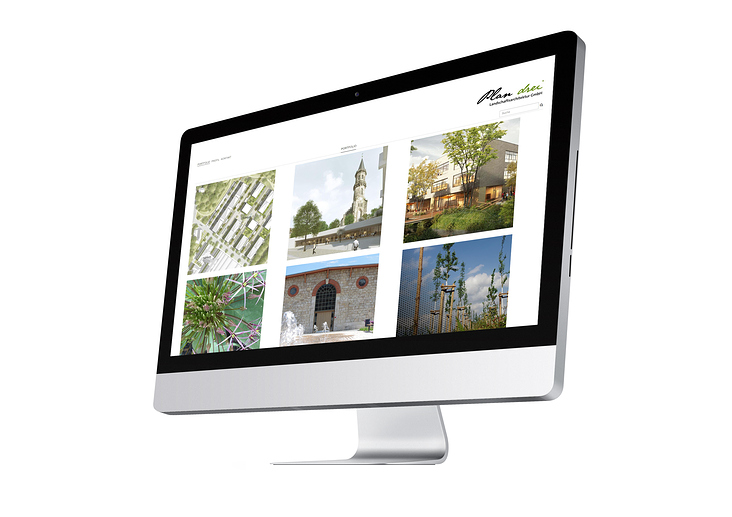 Webdesign & Programmierung Landschaftsarchitekten Plandrei