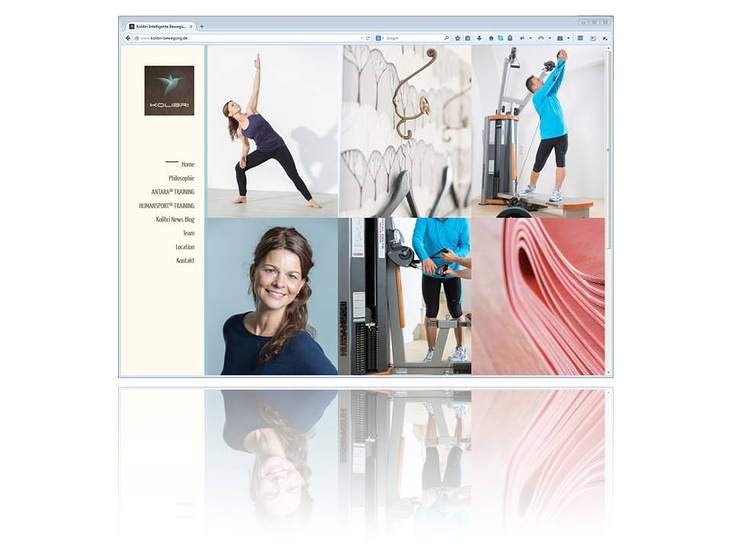 Kolibri Bewegung, Traunstein – komplettes Corporate & responsive Webdesign