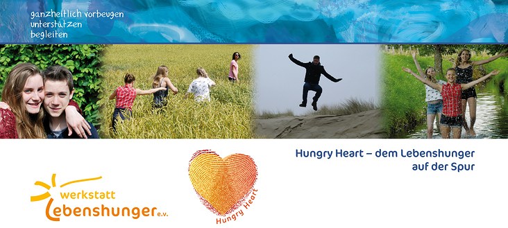 Flyer zu Workshop „Hungry Hearth” der Werkstatt Lebenshunger