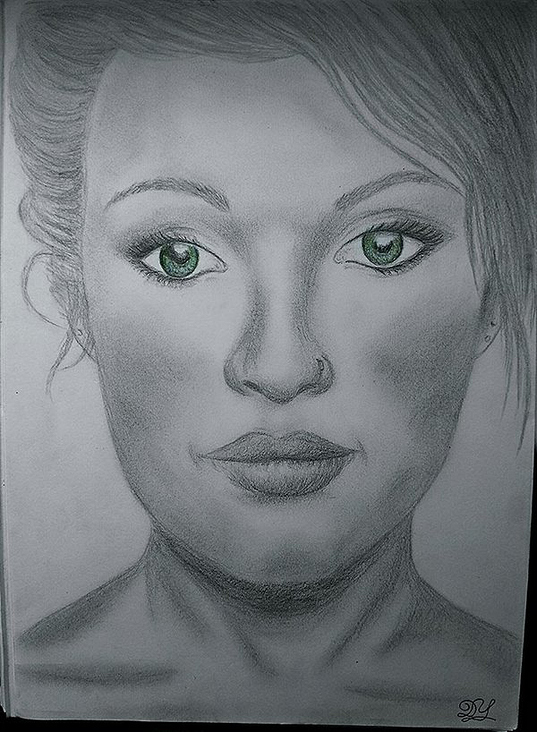 Portrait – Zeichnung (Bleistifte)