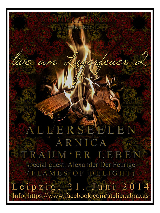 Poster & Flyer: Live am Lagerfeuer 2014