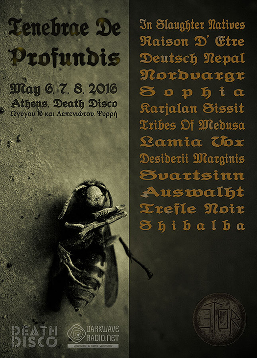 Poster & Flyer: Tenebrae De Profundis 2015