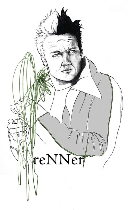 Portraitillustration – Jeremy Renner