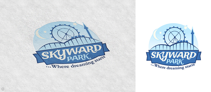 Logo für den „SkywardPark“ (studentisches Projekt)