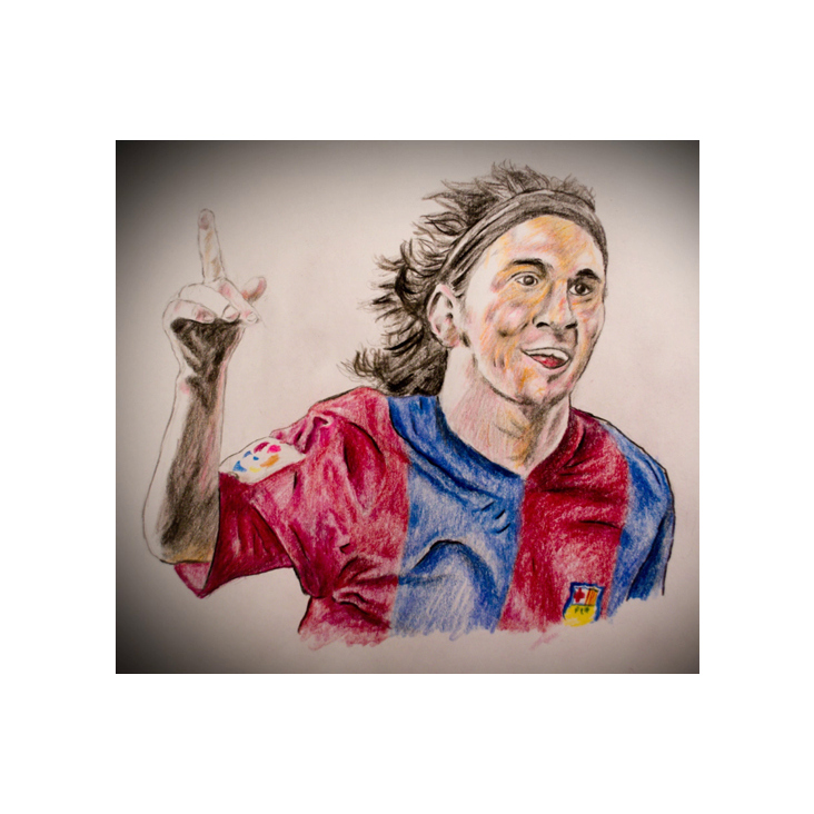 Leo Messi Speeddrawing