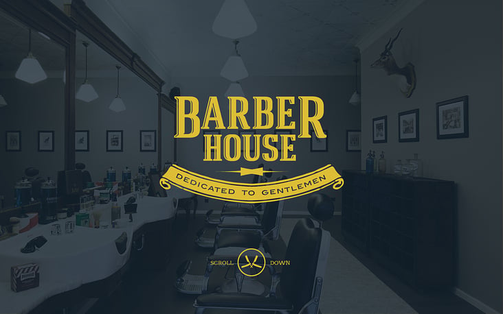 Barber house. Barber House logo. Barber House logo PNG. Barber House PNG.