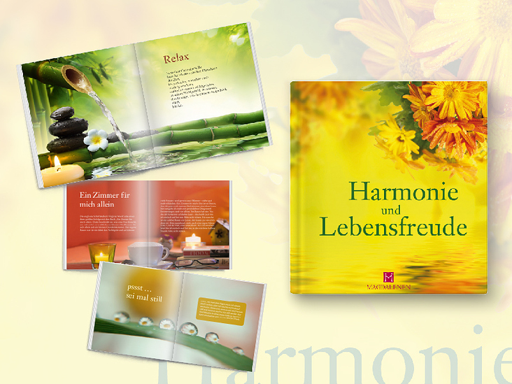 Geschenkbuch „Harmonie und Lebensfreude“