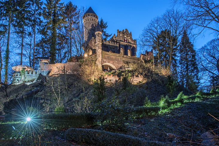 Burg Henneberg in Hamburg Poppenbüttel