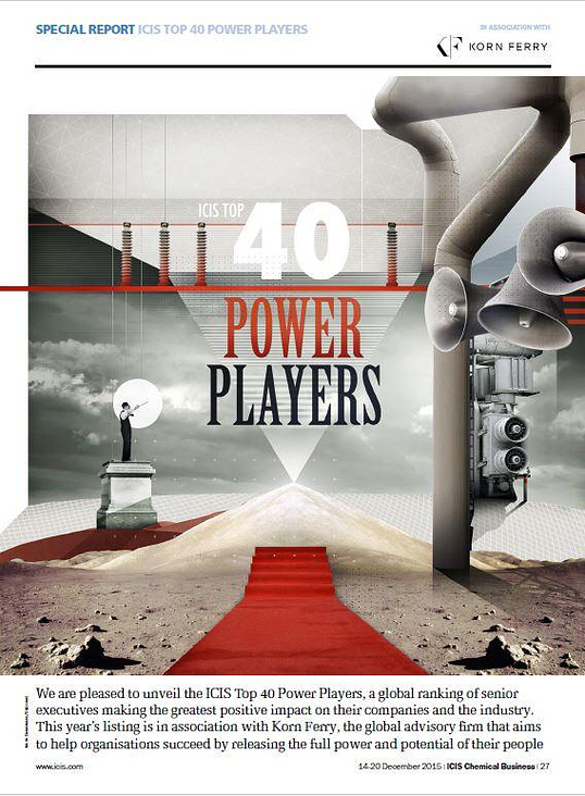 cover illustration TOP POWER PLAYERS