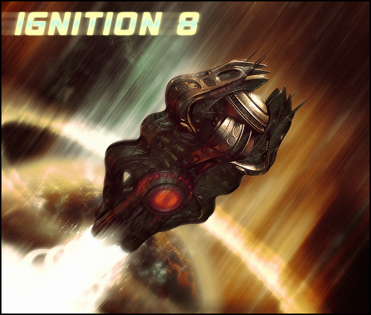 Ignition 8 Art Cover Design and Illustration