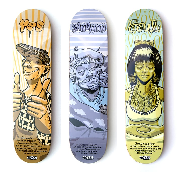 Loser Skateboards 1-3