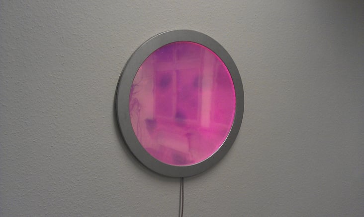 LED Panel Tiefeneffekt Objekt „Fenster zur 5. Dimension“