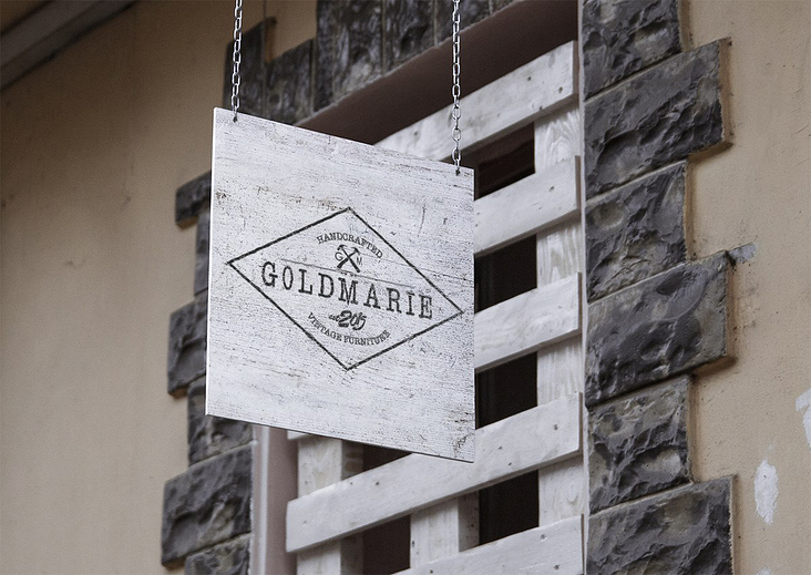 Logo Design – GoldMarie Furniture