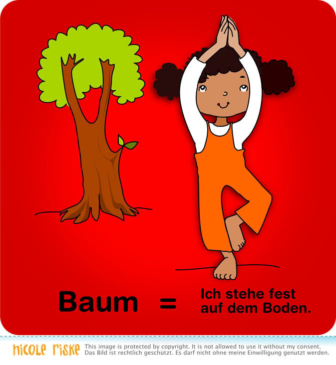 Yoga für Kinder – Der Baum