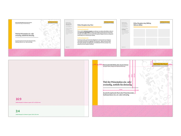 Templates für Powerpointpräsentationen