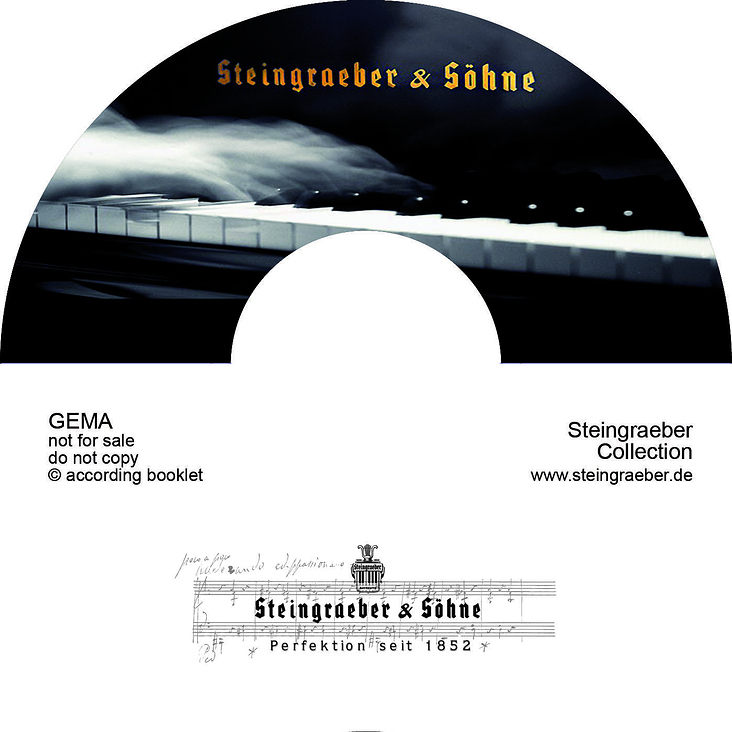 Gestaltung CD-Spiegel für Steingraeber & Söhne