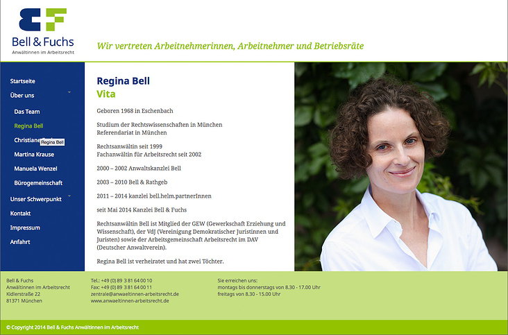 Personenseite von www.anwaeltinnen-arbeitsrecht.de