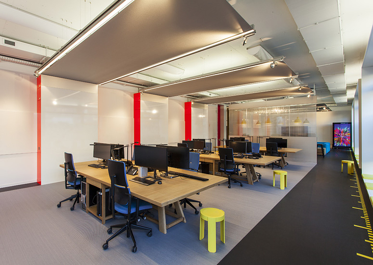 Interior Design SmartDigital Innovation Office der Wall AG