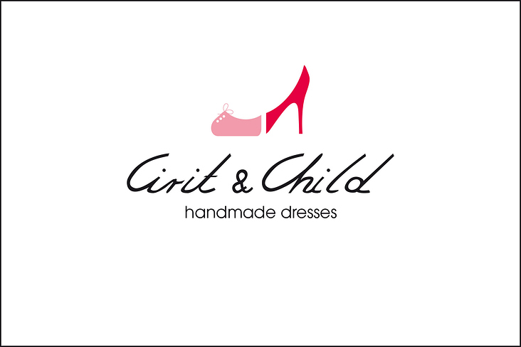 Logo Cirit & Child; die Schriftart selber entwickelt
