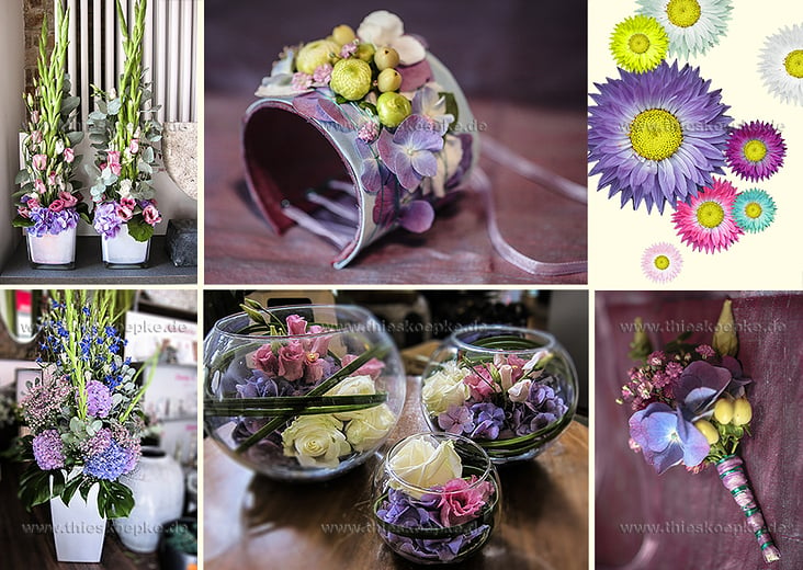 Wedding PinkGreenPurple kl wz